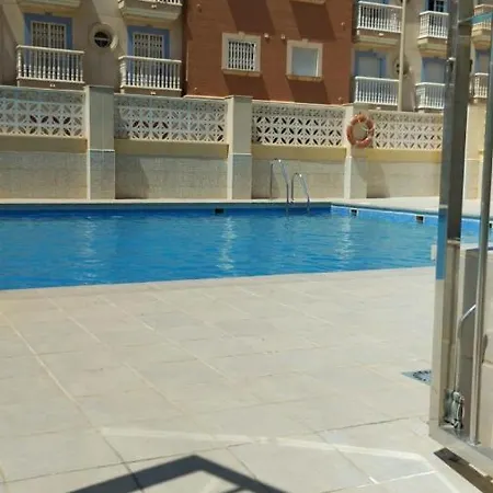 Precioso Apartamento En Residencial Con Piscina Roquetas de Mar Exterior photo