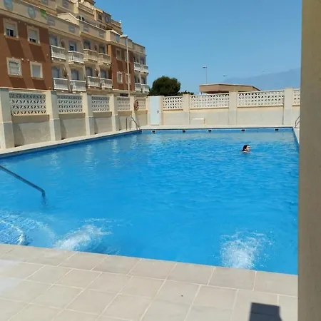 Precioso Apartamento En Residencial Con Piscina Roquetas de Mar Exterior photo